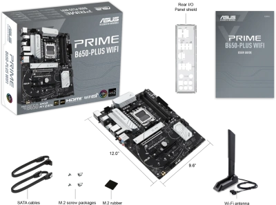 Материнская плата AM5 Asus B650-Plus Prime WIFI