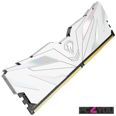 Модуль памяти DDR5 16Gb Netac 4800 Shadow II White NTSWD5P48SP-16W