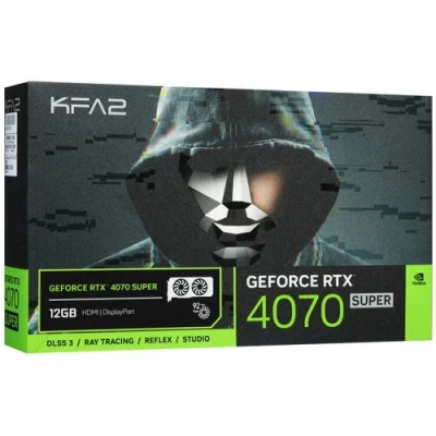 Видеокарта GeForce RTX 4070 Super 12Gb KFA2 CORE (47SOM7MDABCK)