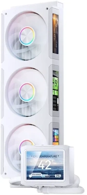 Водяное охлаждение Jonsbo TF3-360SCW ARGB White