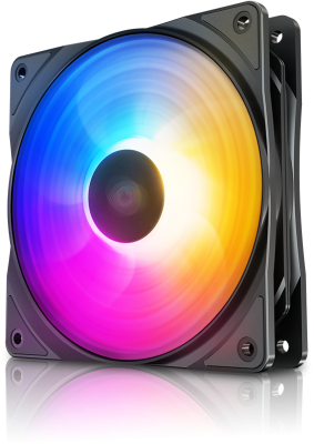 Вентилятор для корпуса 120mm Deepcool RF120FS RGB