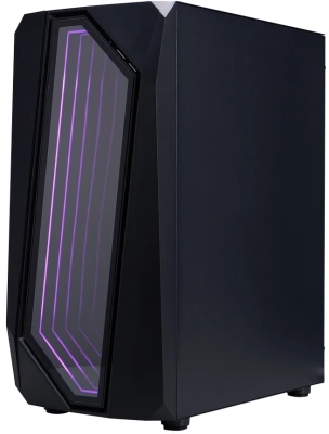 Корпус 1stPlayer Infinite Space IS6 ARGB Black IS6-BK-2F7R-1F7