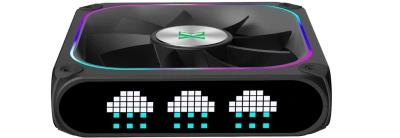 Вентилятор для корпуса 120mm Xastra FZ120B ARGB reverse FZ120-1BA-CRX-GL