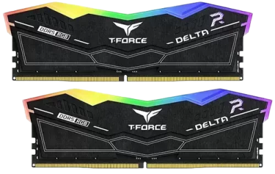 Модуль памяти DDR5 32Gb (2x16Gb Kit) Team Group 6400 T-Force Delta RGB FF3D532G6400HC40BDC01