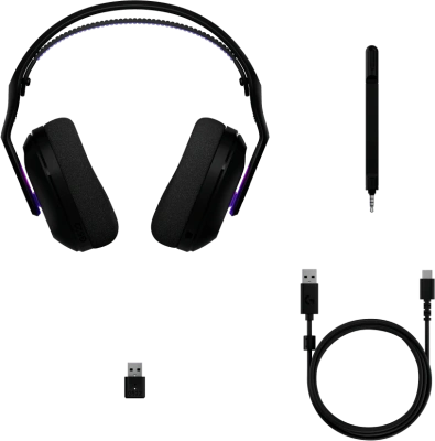 Наушники с микрофоном Logitech G522 Lightspeed Black (981-001544)