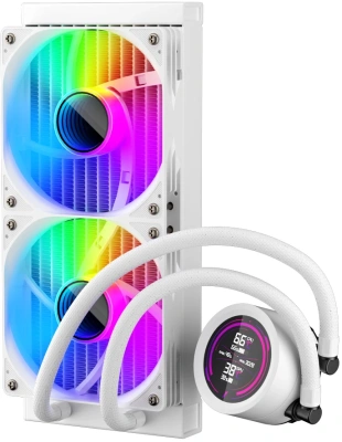 Водяное охлаждение 1stPlayer TS4-240-WH