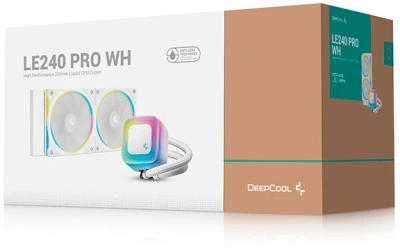 Водяное охлаждение DeepCool LE240 PRO WH