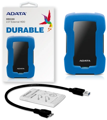 Внешний HDD 1Tb AData AHD330-1TU31-CBL
