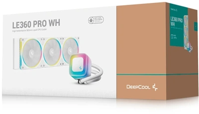 Водяное охлаждение DeepCool LE360 PRO WH