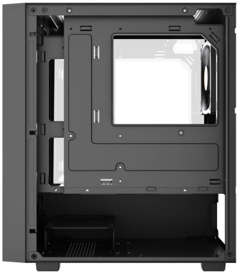 Корпус Powercase Mistral SM03 ARGB Black (CMMSM03B-A3)