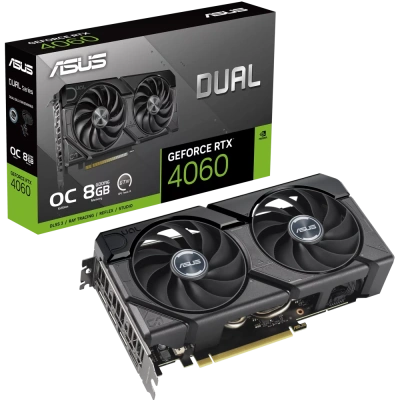 Видеокарта GeForce RTX 4060 8Gb Asus DUAL-RTX4060-O8G-EVO