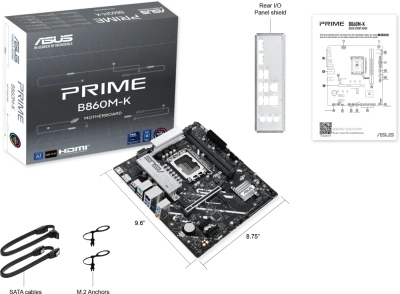 Материнская плата AM5 Asus B860M-K Prime