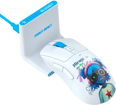 Мышь беспроводная A4Tech Bloody R73 Ultra Duo NYX MIRAGE