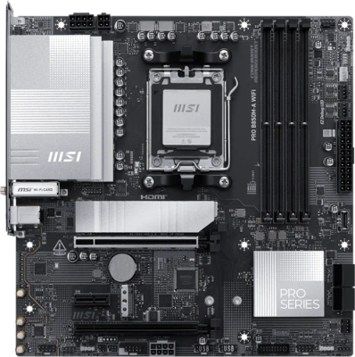Материнская плата AM5 MSI B850M-A PRO WIFI