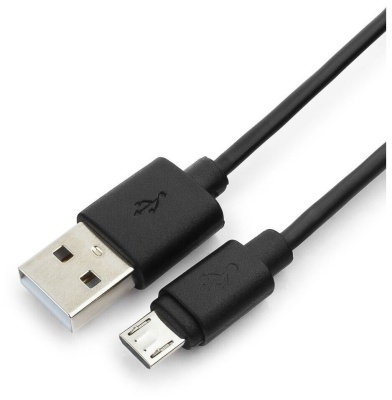 Кабель USB A-microB 1,8m Гарнизон GCC-mUSB2-AMBM-1.8M