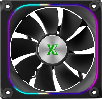 Вентилятор для корпуса 120mm Xastra FZ120B ARGB reverse FZ120-1BA-CRX-GL