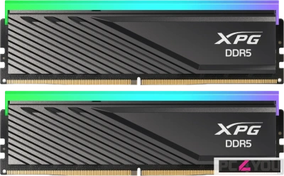 Модуль памяти DDR5 32Gb (2x16Gb Kit) AData 6000 XPG Lancer Blade RGB AX5U6000C3616G-DTLABRBK