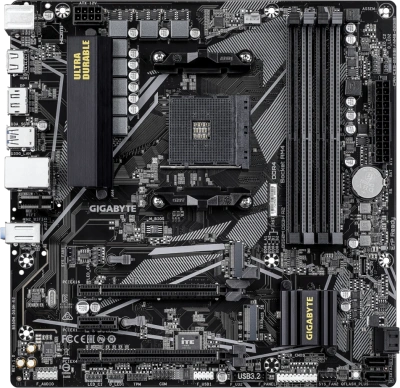 Материнская плата AM4 Gigabyte B550M DS3H R2