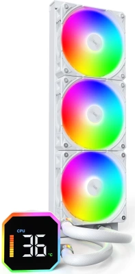 Водяное охлаждение Montech HyperFlow Digital 360 White