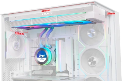 Водяное охлаждение Lian Li HydroShift II LCD-C 360R White G89.GHS2LCD36RW.R0