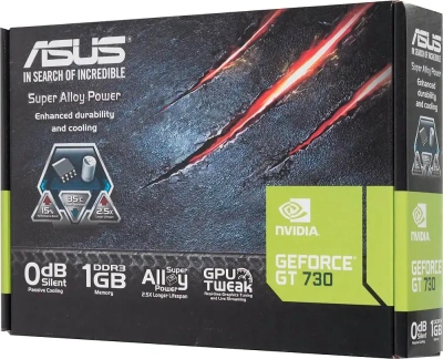 Видеокарта GeForce GT730 1Gb Asus GT730-SL-1GD3-BRK