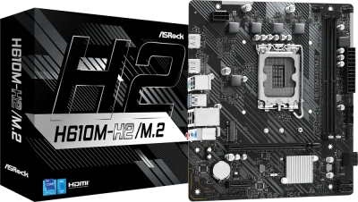 Материнская плата 1700 ASrock H610M-H2/M.2