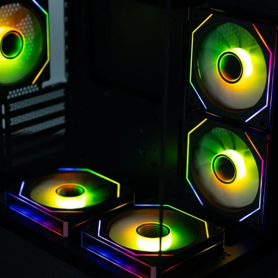 Корпус Xastra Q400M 5ARGB-C6-UC Black