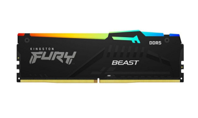 Модуль памяти DDR5 16Gb Kingston 6800 Fury Beast RGB KF568C34BBA-16