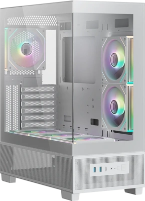 Корпус Xastra Q500 6ARGB-C10-UC White