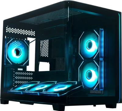 Корпус Xastra QR600M 6ARGB C10-UC Black