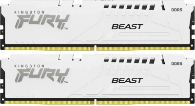 Модуль памяти DDR5 64Gb (2x32Gb Kit) Kingston 6000 Fury Beast KF560C30BWK2-64