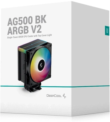 Кулер для процессора Deepcool AG500 BK ARGB V2