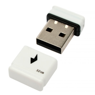Флешка USB2 32Gb Gembird GFL-2.0-32mini White
