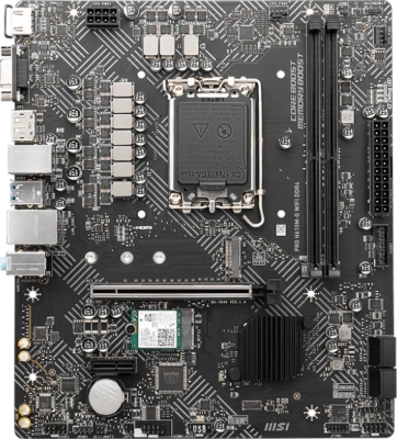 Материнская плата 1700 MSI H610M-G PRO WiFi DDR4