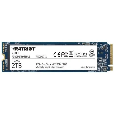 Накопитель SSD M2 2Tb Patriot P300 P300P2TBM28