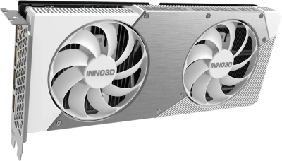 Видеокарта GeForce RTX 5060 INNO3D Twin X2 OC White 8Gb N50602-08D7X-195070W
