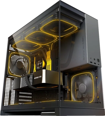 Корпус Geometric Future Model 5 Black Gray with fans 1AM5WKBK02100