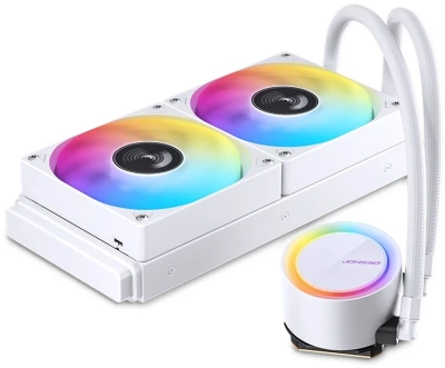 Водяное охлаждение Jonsbo TG-240 ARGB White