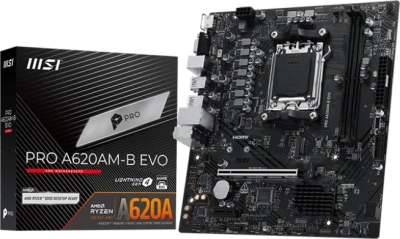 Материнская плата AM5 MSI A620AM-B PRO Evo