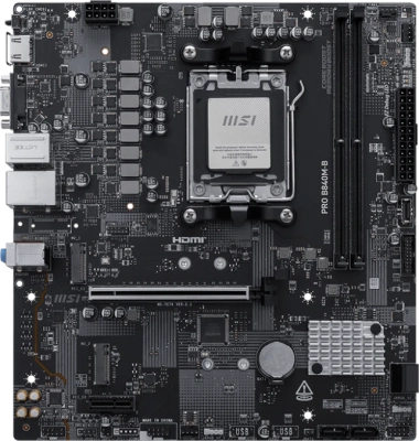 Материнская плата AM5 MSI B840M-B PRO