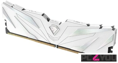 Модуль памяти DDR5 16Gb Netac 4800 Shadow II White NTSWD5P48SP-16W