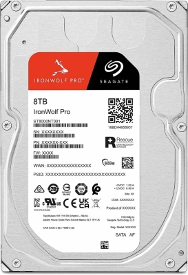 Жесткий диск 8000Gb Seagate IronWolf NAS ST8000NT001