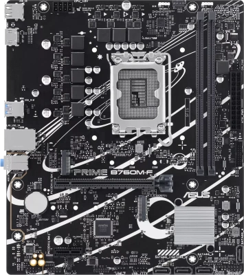 Материнская плата 1700 Asus B760M-F Prime