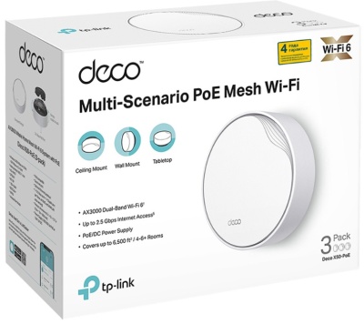 Роутер TP-Link Deco X50-PoE (3-pack)