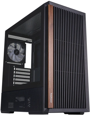 Корпус 1stPlayer WD7 ARGB Black WD7-BK-4FA7-2FA7R