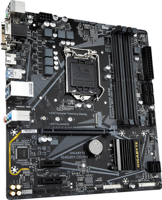 Материнская плата 1200 Gigabyte B460M DS3H