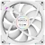 Вентилятор для корпуса 120mm Montech RX120 PWM Reverse White