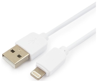 Кабель USB A-Lightning 1,8m Гарнизон GCC-USB2-AP2-6-W