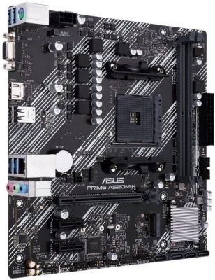 Материнская плата AM4 Asus A520M-K Prime