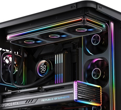 Вентилятор для корпуса 120mm Jonsbo ZA-120BR Black Reverse